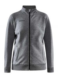 Sportjacke Damen Dunkelgrau